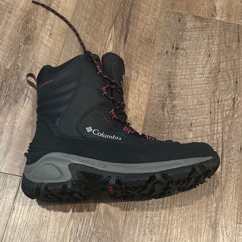 Columbia Black Rain & Snow Boots with Waterproof Material and Chunky Sole